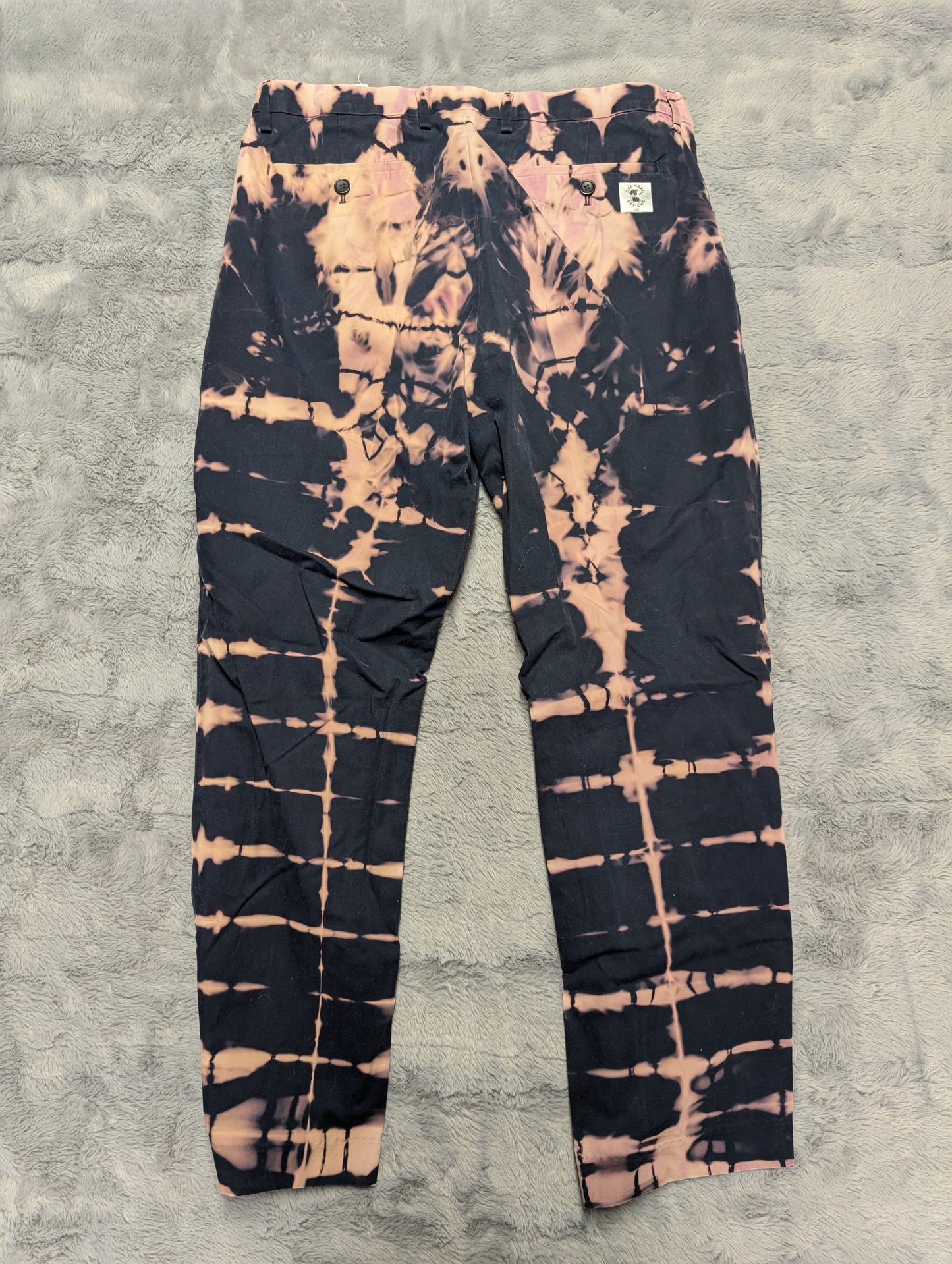 Banana Republic Reverse Tie-Dye No-Iron Pants 34x30