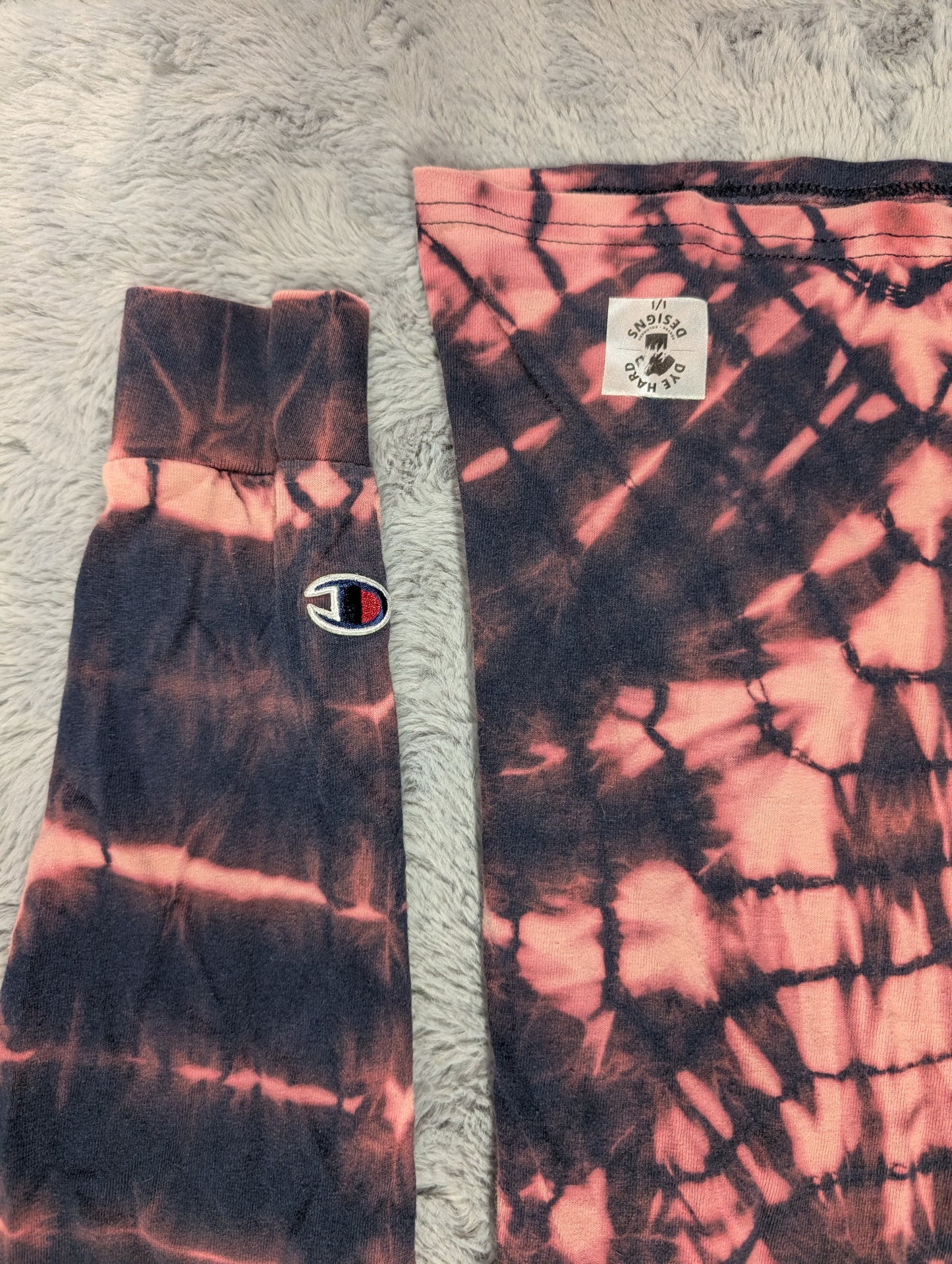 Champion Reverse Tie-Dye Long Sleeve T-Shirt