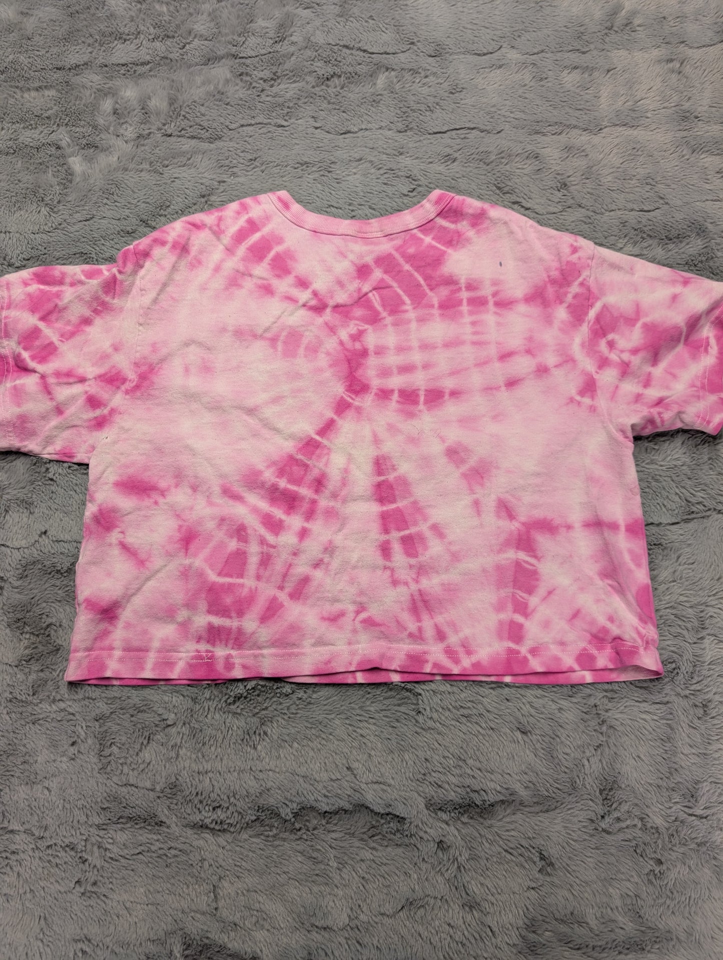 Armbrust Pro Gym Cropped T-Shirt Monochrome Pink Tie-Dye