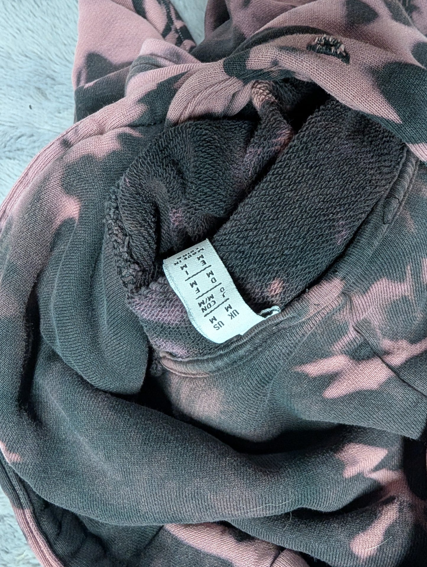 Adidas x Disney Goofy Reverse Tie-Dye Short Sleeve Hoodie