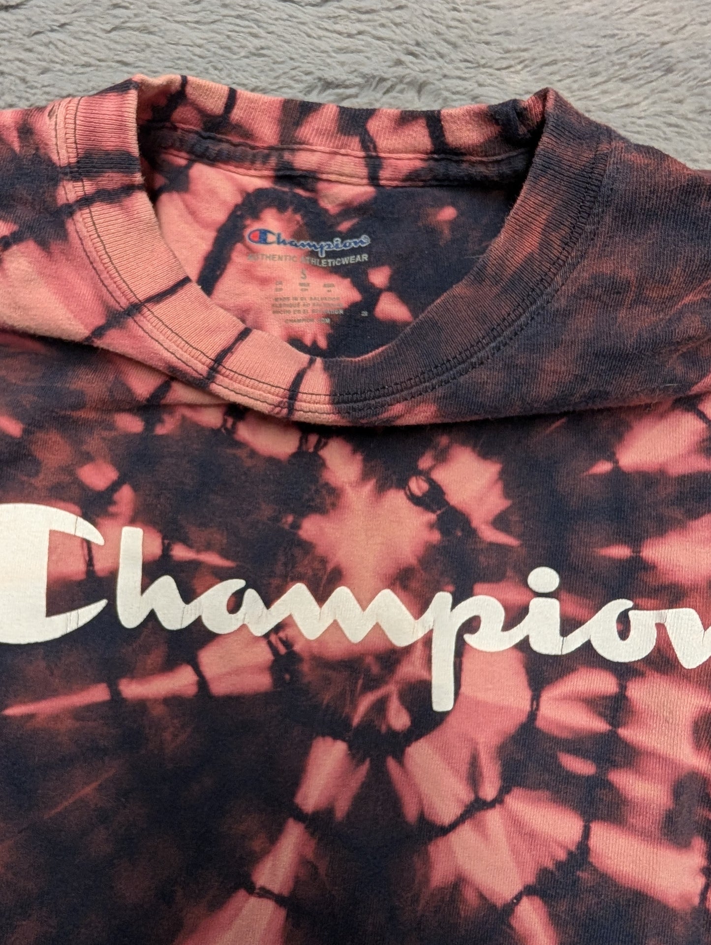 Champion Reverse Tie-Dye Long Sleeve T-Shirt