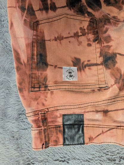 Goodfellow & Co. Reverse Tie-Dye Stretch Denim Pants