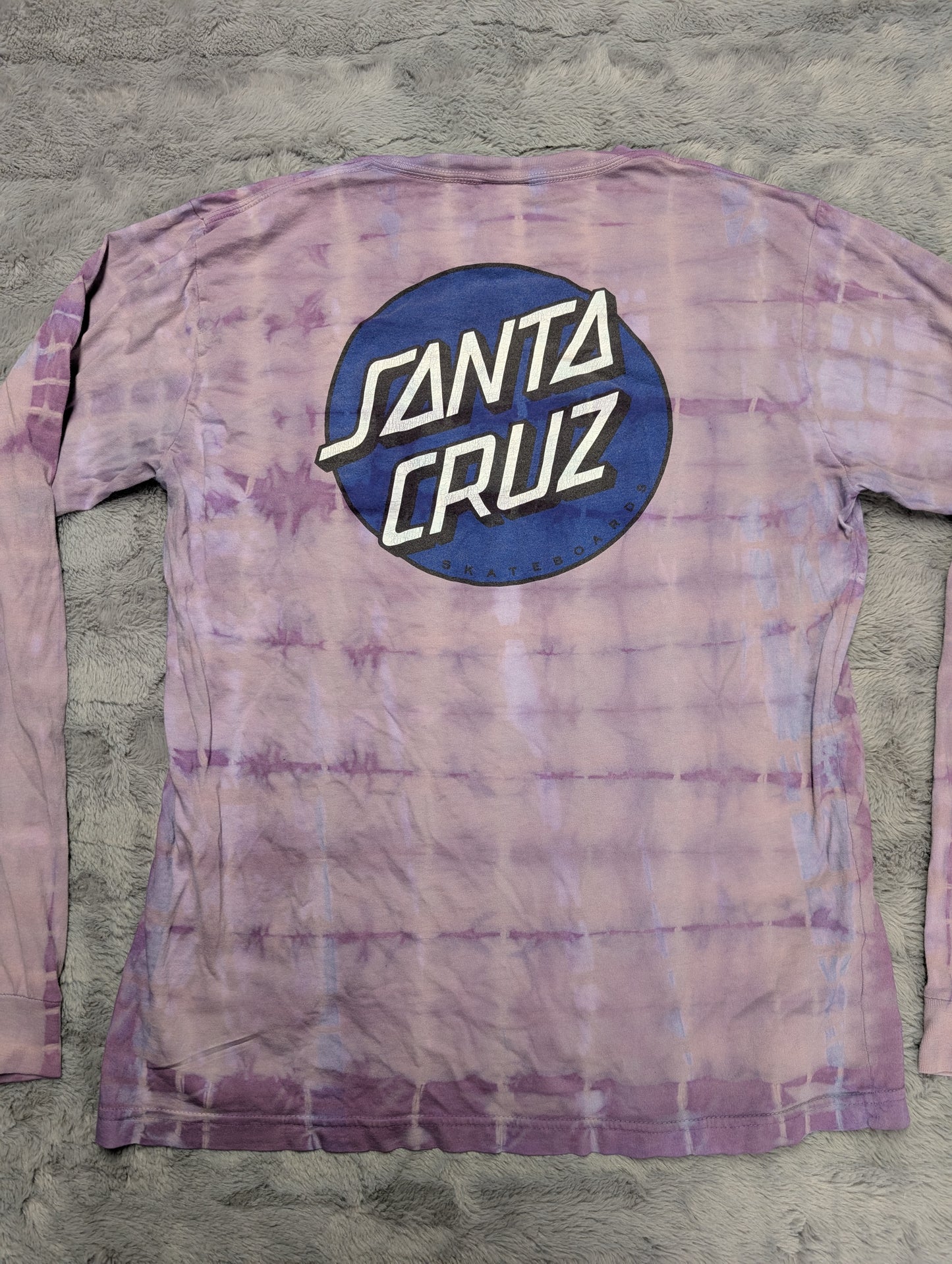 Santa Cruz Tie Dye Lightweight Cotton Long Sleeve T-Shirt