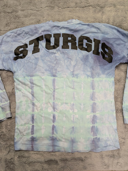 Sturgis SD Reverse Double Tie-Dyed Lightweight Long Sleeve T-Shirt