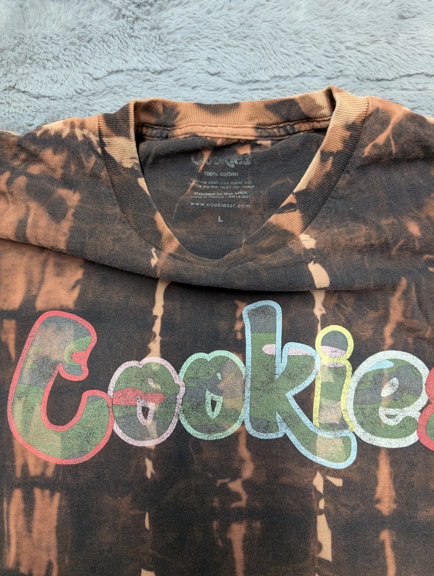 Cookies Reverse Tie-Dye T-Shirt