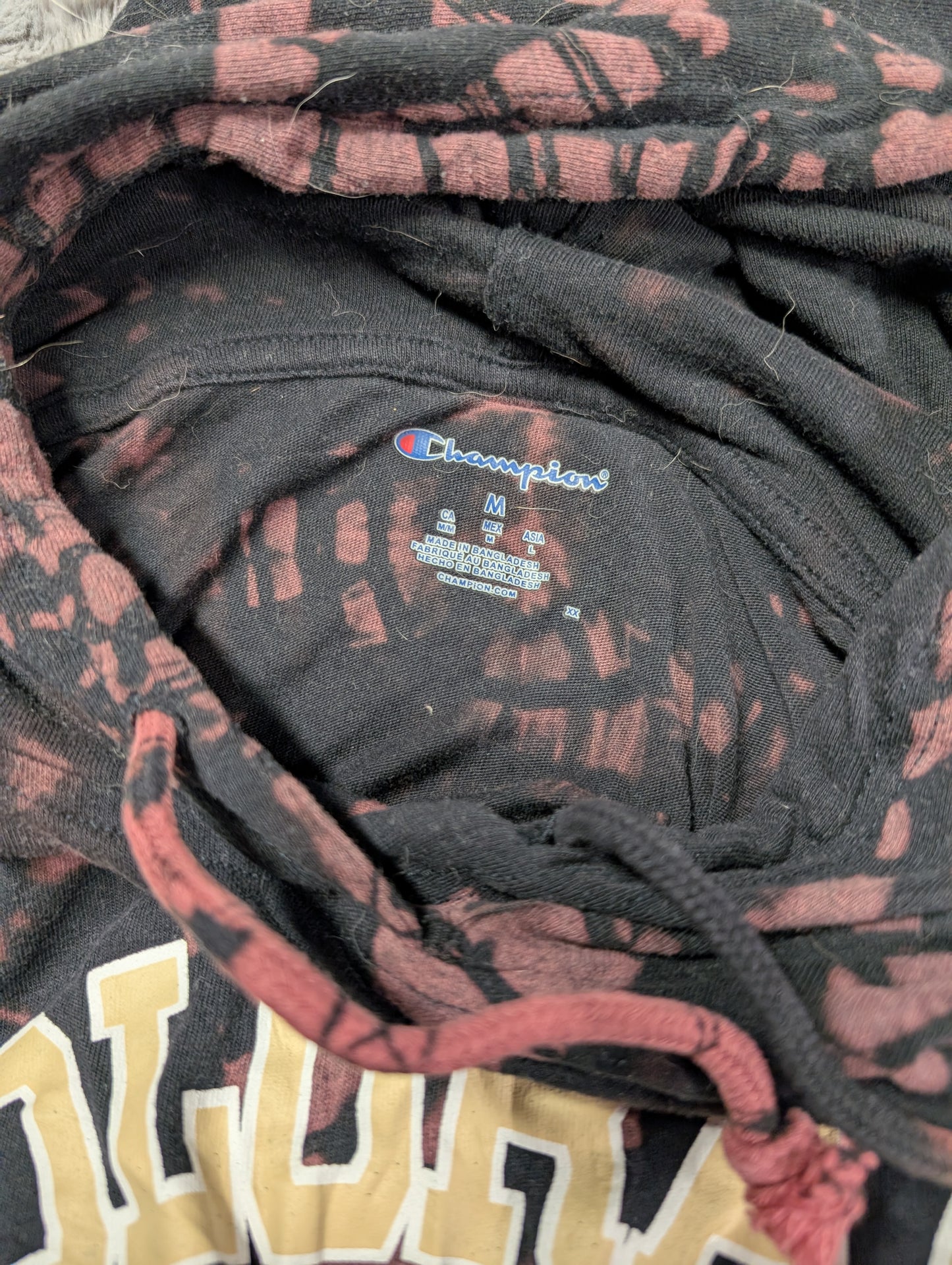 University of Colorado CU Boulder Buffs Champion Reverse Tie-Dye Lightweight Hoodie