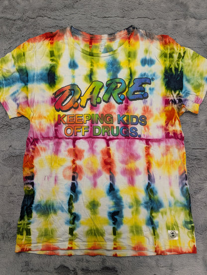 D.A.R.E. Traditional Rainbow Tie Dye T-Shirt