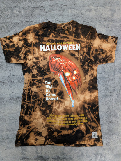 John Carpenter's Halloween "The Night Before" Reverse Tie-Dye T-Shirt