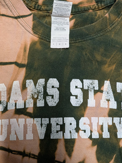 Adams State University Reverse Tie-Dye T-Shirt