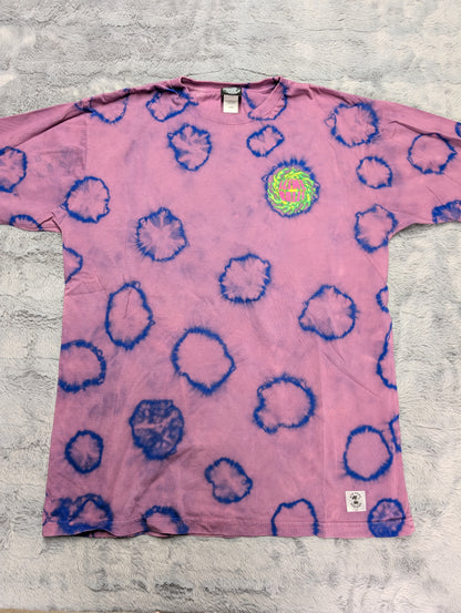 Santa Cruz Slime Balls "No Balls No Glory" Reverse Tie-Dye T-Shirt