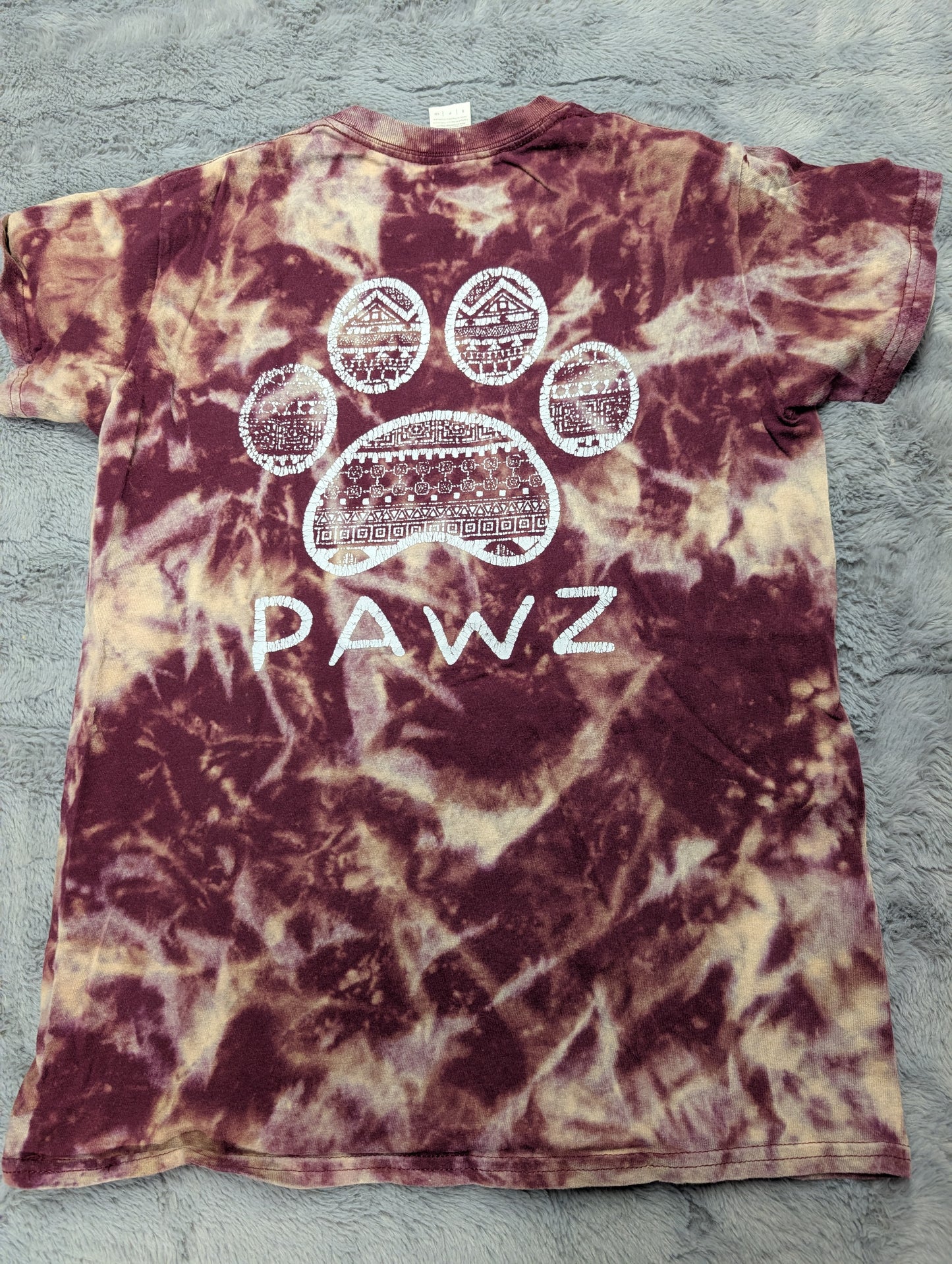 Pawz Animal Rescue Reverse Tie-Dye T-Shirt