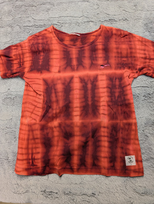 Reebok Vintage Reverse Tie-Dye Crop T-Shirt