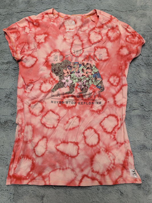 North Face Floral California Republic Bear Women's Fit T-Shirt