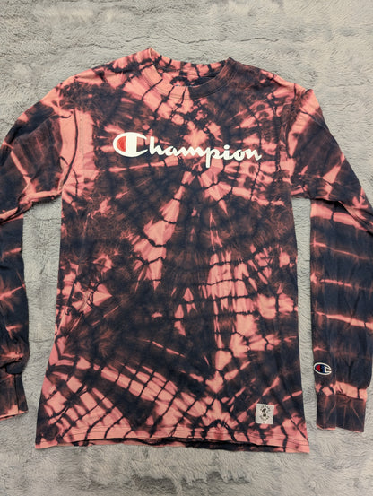 Champion Reverse Tie-Dye Long Sleeve T-Shirt