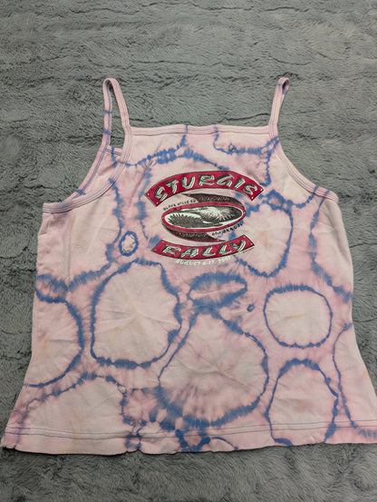 Sturgis 2001 Vintage Reverse Tie-Dye Tanktop