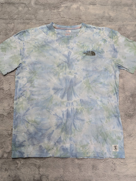 North Face Pastel Tie Dye "1966 Tested and Proven" Mountain T-Shirt