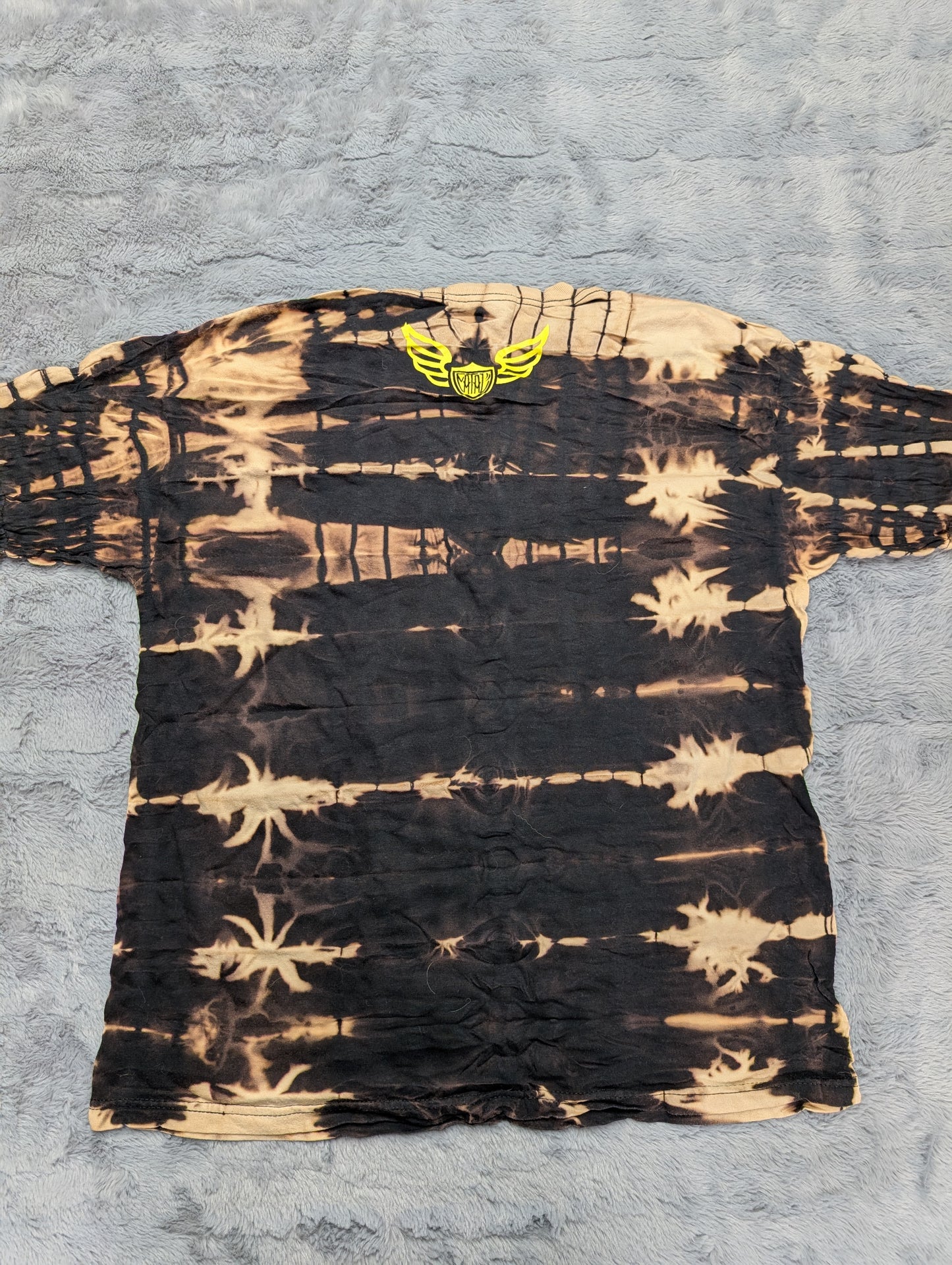 Fatal Crew Airplane Reverse Tie-Dye T-Shirt