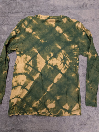 Michigan State Spartans Reverse Tie-Dye Long Sleeve T-Shirt