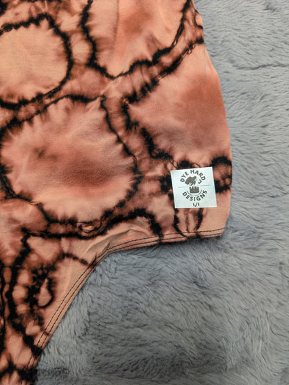 Guess Cotton Reverse Tie-Dye Snap Crotch Bodysuit