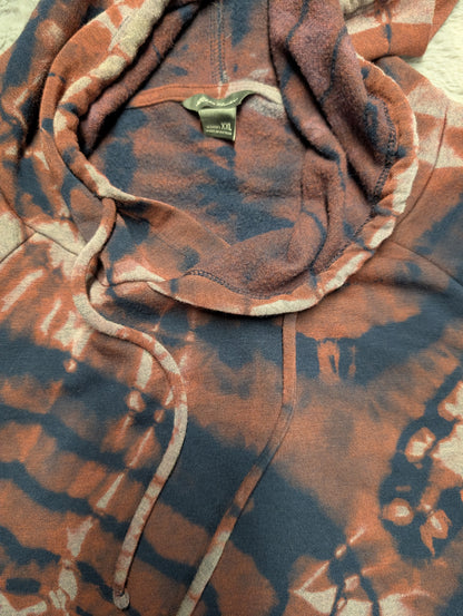 Eddie Bauer Super Soft Double Reverse Tie-Dye Lightweight Hoodie