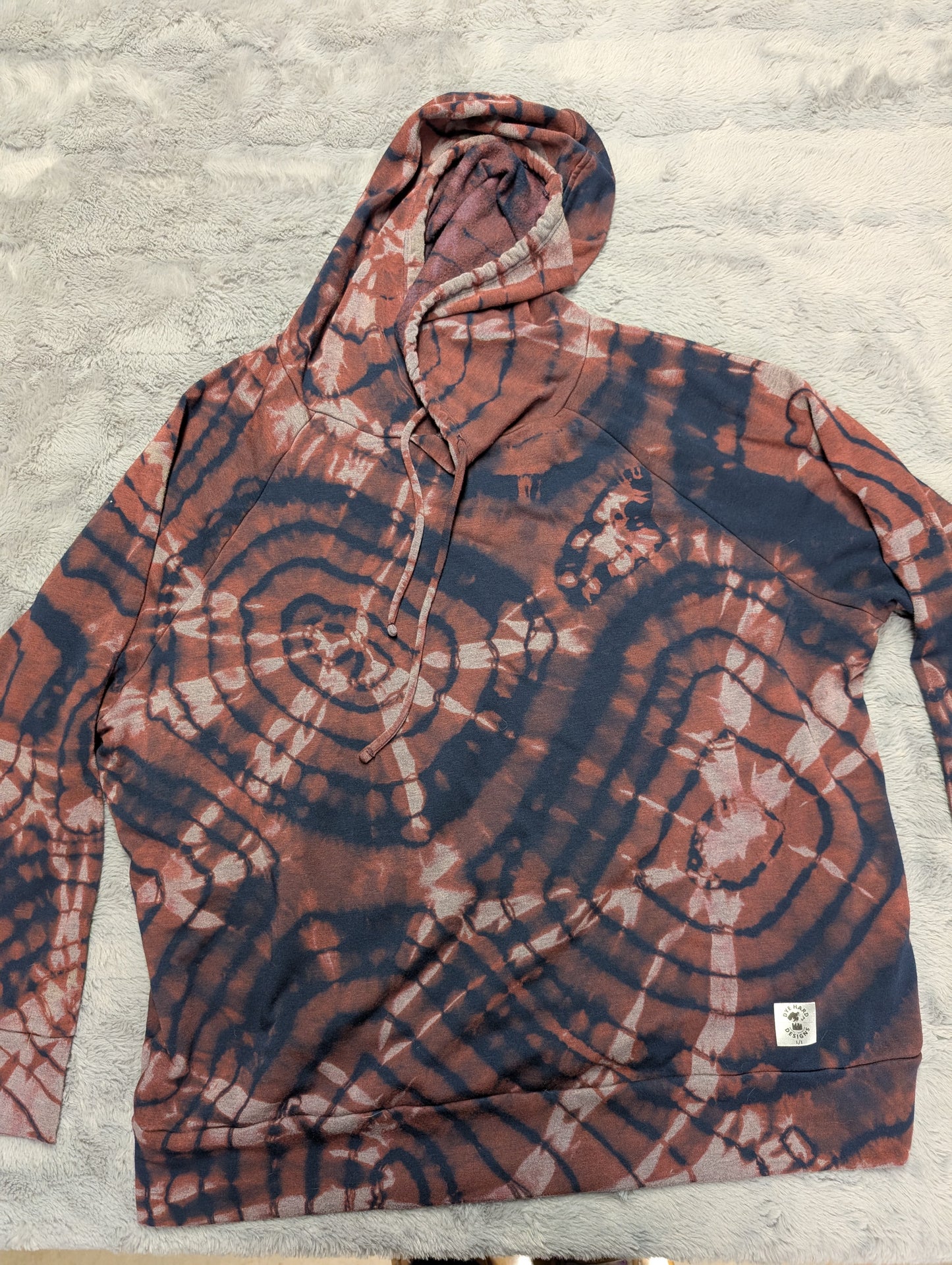 Eddie Bauer Super Soft Double Reverse Tie-Dye Lightweight Hoodie