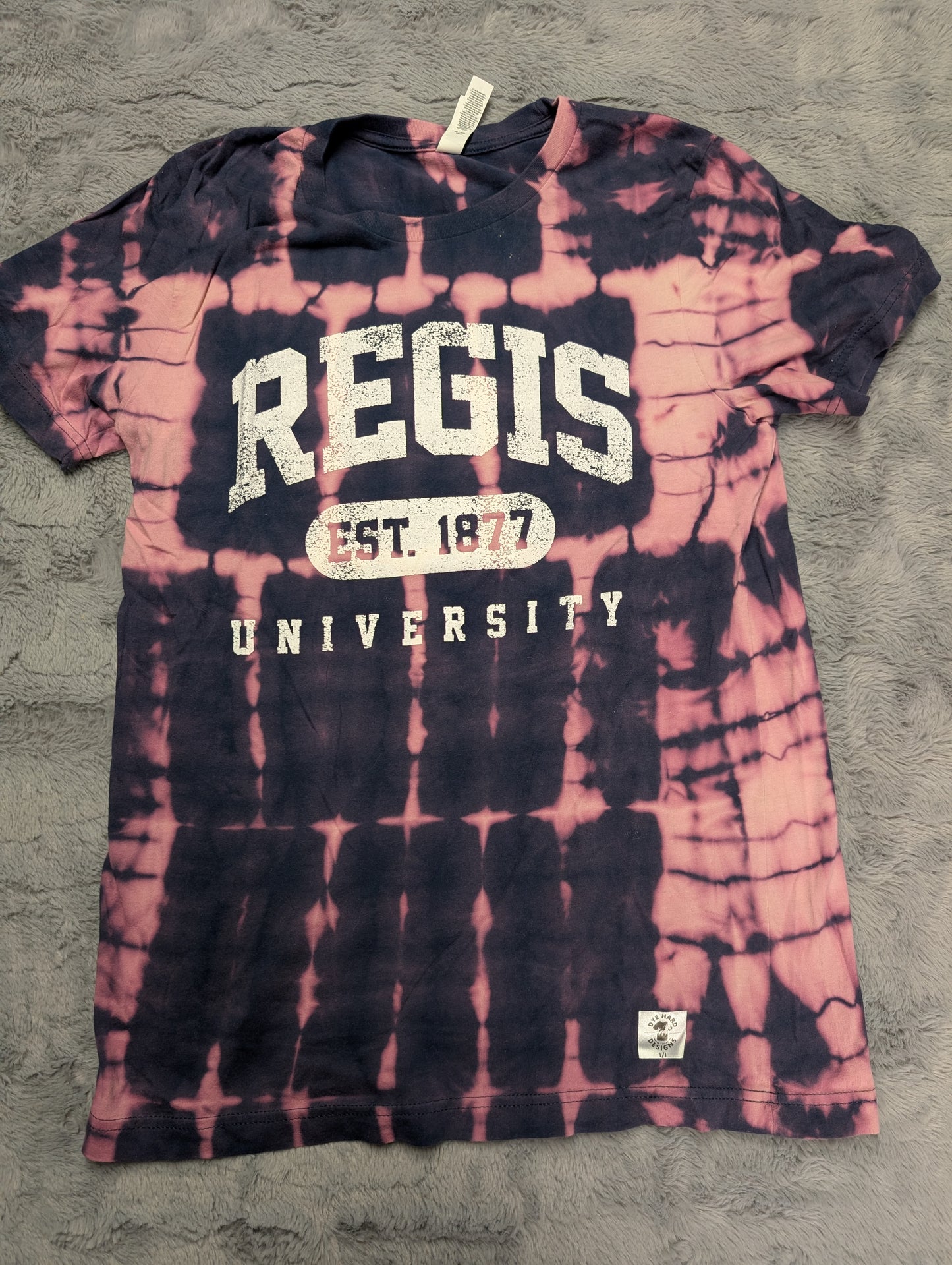 Regis University Reverse Tie-Dye T-Shirt