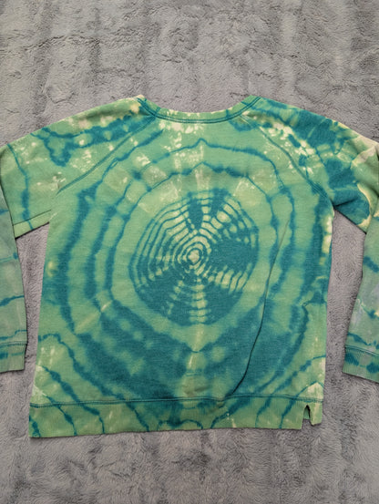 American Eagle Vintage 2000s Reverse Tie-Dye Crewneck Sweatshirt