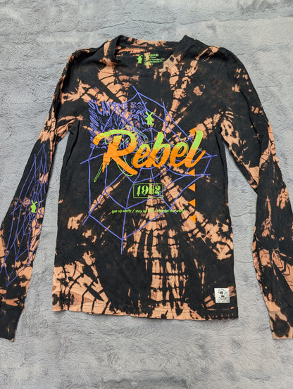 Dutch Bros Rebel Neon Halloween Long Sleeve T-Shirt