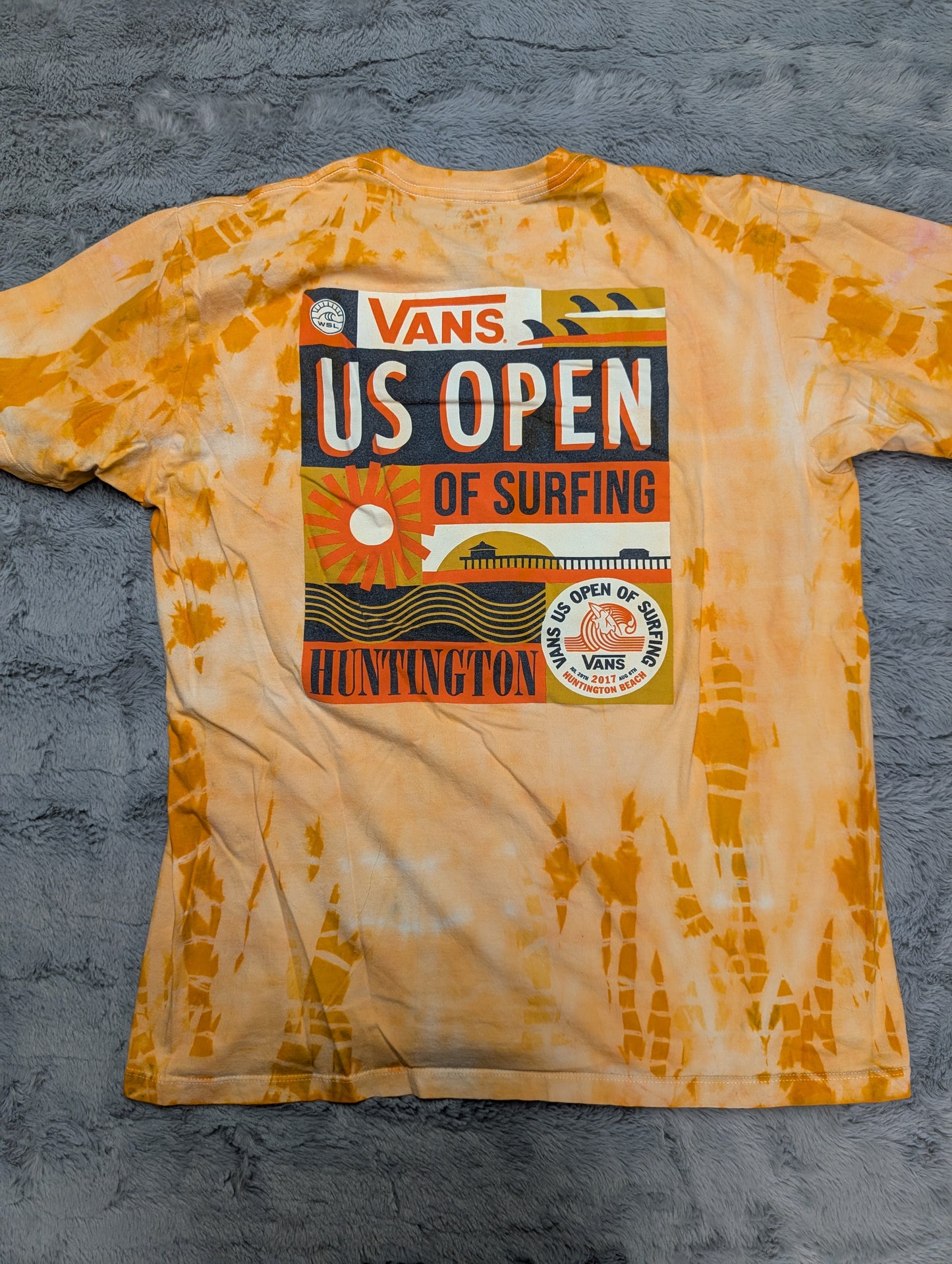 Vans US Open of Surfing Monochrome Tie-Dye T-Shirt