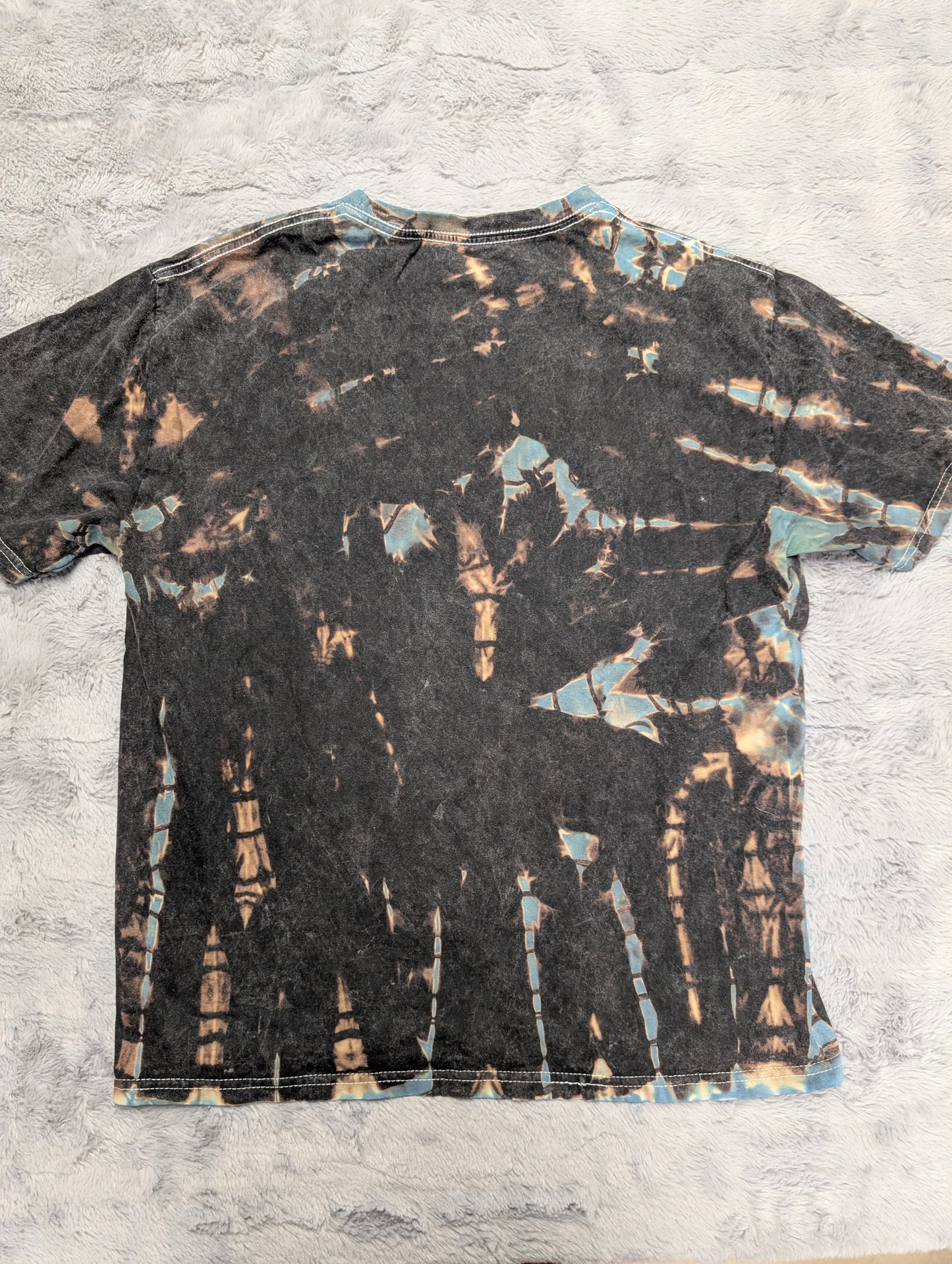 Death Valley Road to Nowhere Double Reverse Tie-Dyed T-Shirt