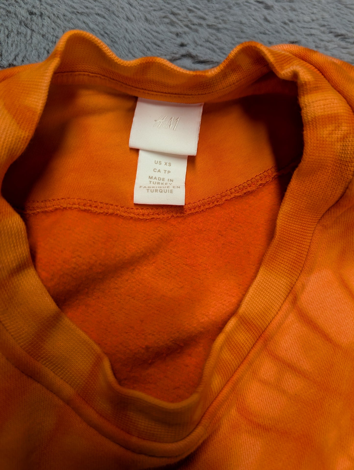 C'est Toi, Mon Chéri Reverse Tie-Dye Crewneck Sweatshirt