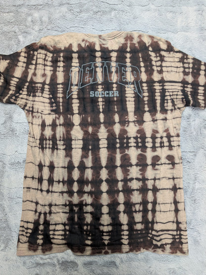 Be a Good Person University of Denver DU Soccer Reverse Tie-Dye T-Shirt