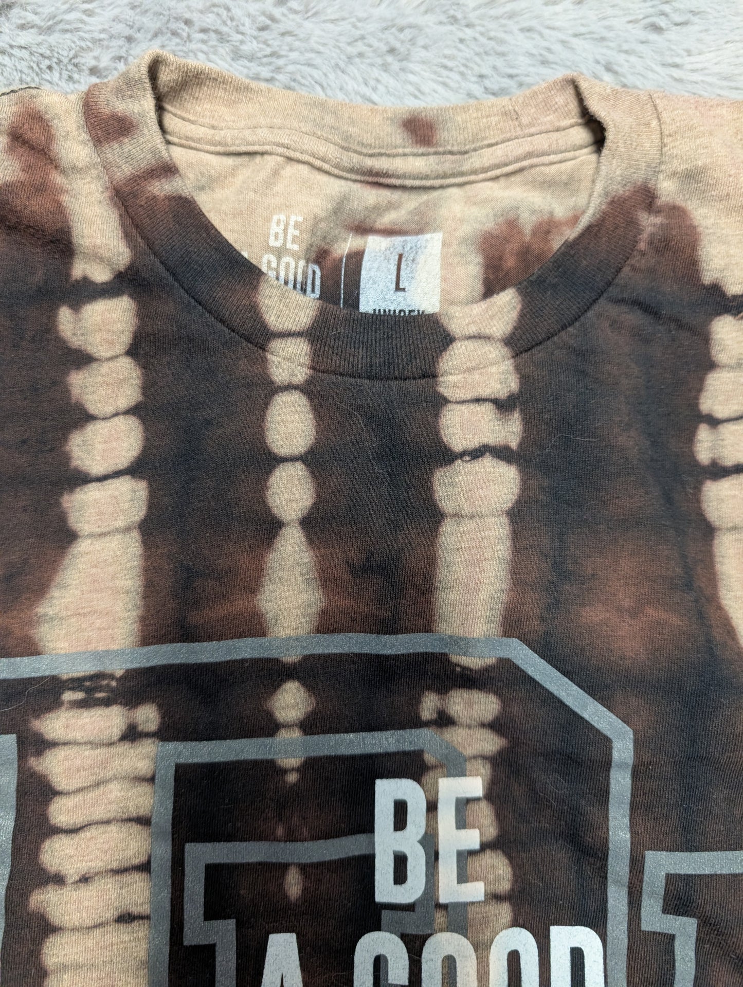 Be a Good Person University of Denver DU Soccer Reverse Tie-Dye T-Shirt