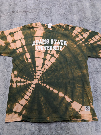 Adams State University Reverse Tie-Dye T-Shirt