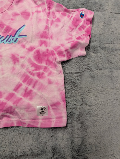 Armbrust Pro Gym Cropped T-Shirt Monochrome Pink Tie-Dye