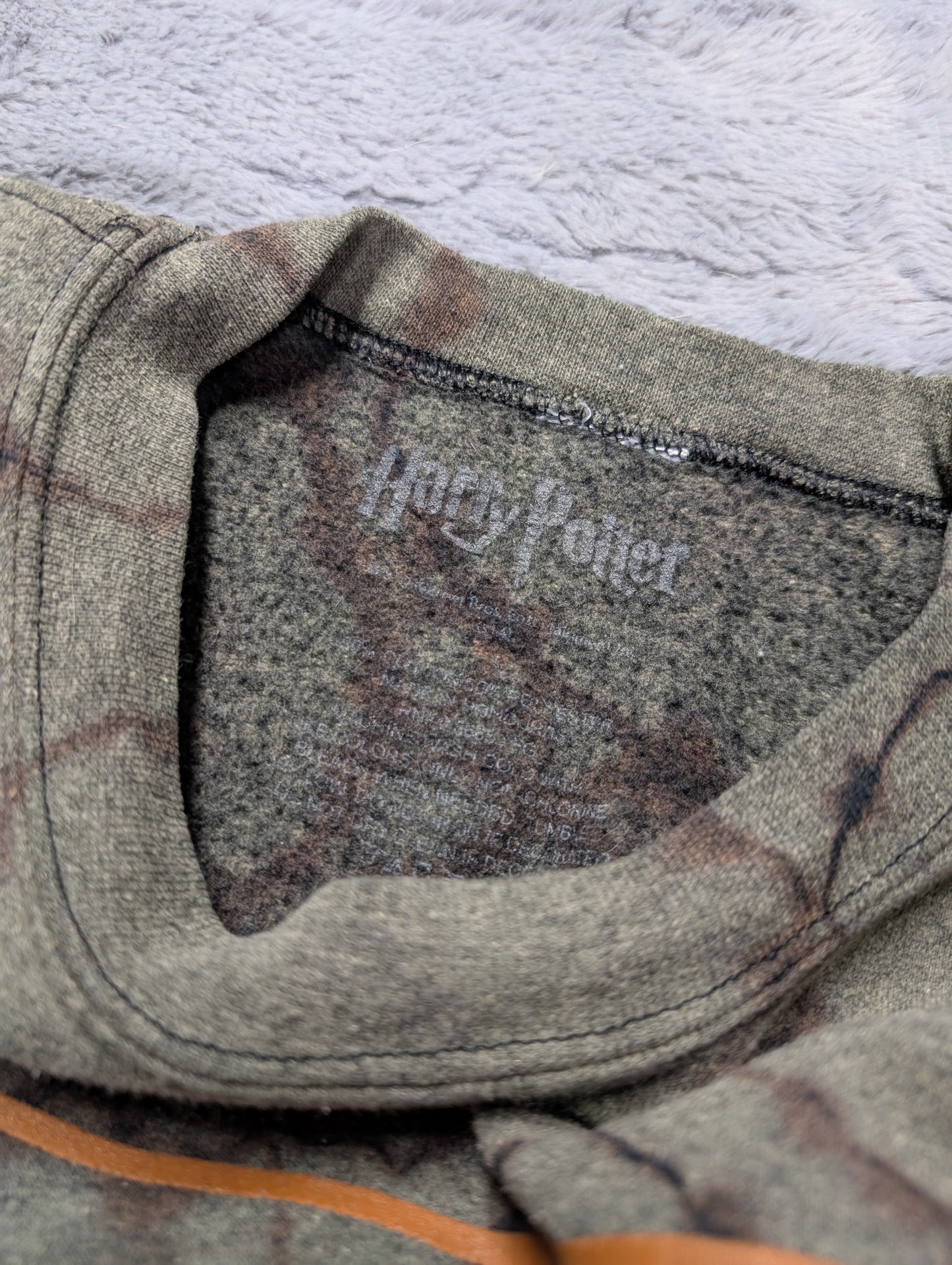 Harry Potter "I Solemnly Swear that I Am Up To No Good" Reverse Bleach Tie-Dye Crewneck Sweatshirt
