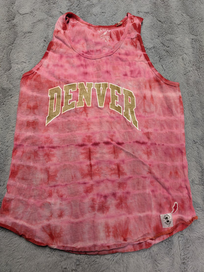 University of Denver Pioneers Reverse Tie-Dye League Tanktop