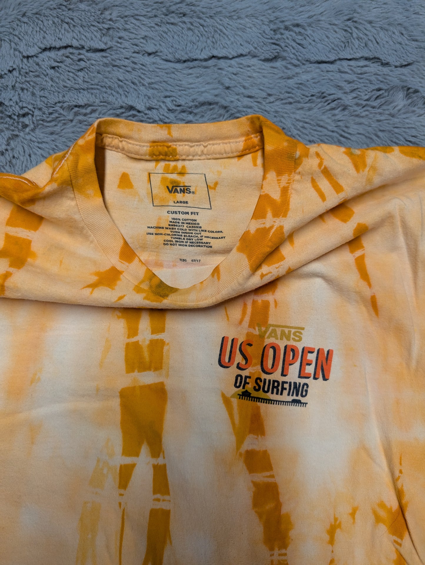 Vans US Open of Surfing Monochrome Tie-Dye T-Shirt